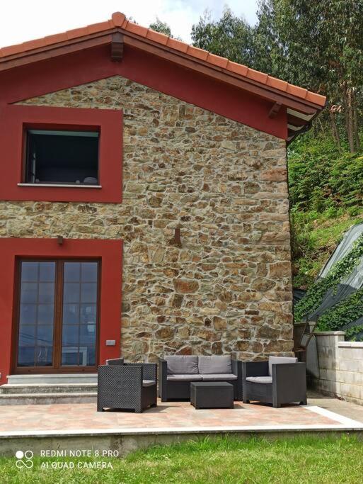 La Casa Del Marinero Villa Cudillero Bagian luar foto